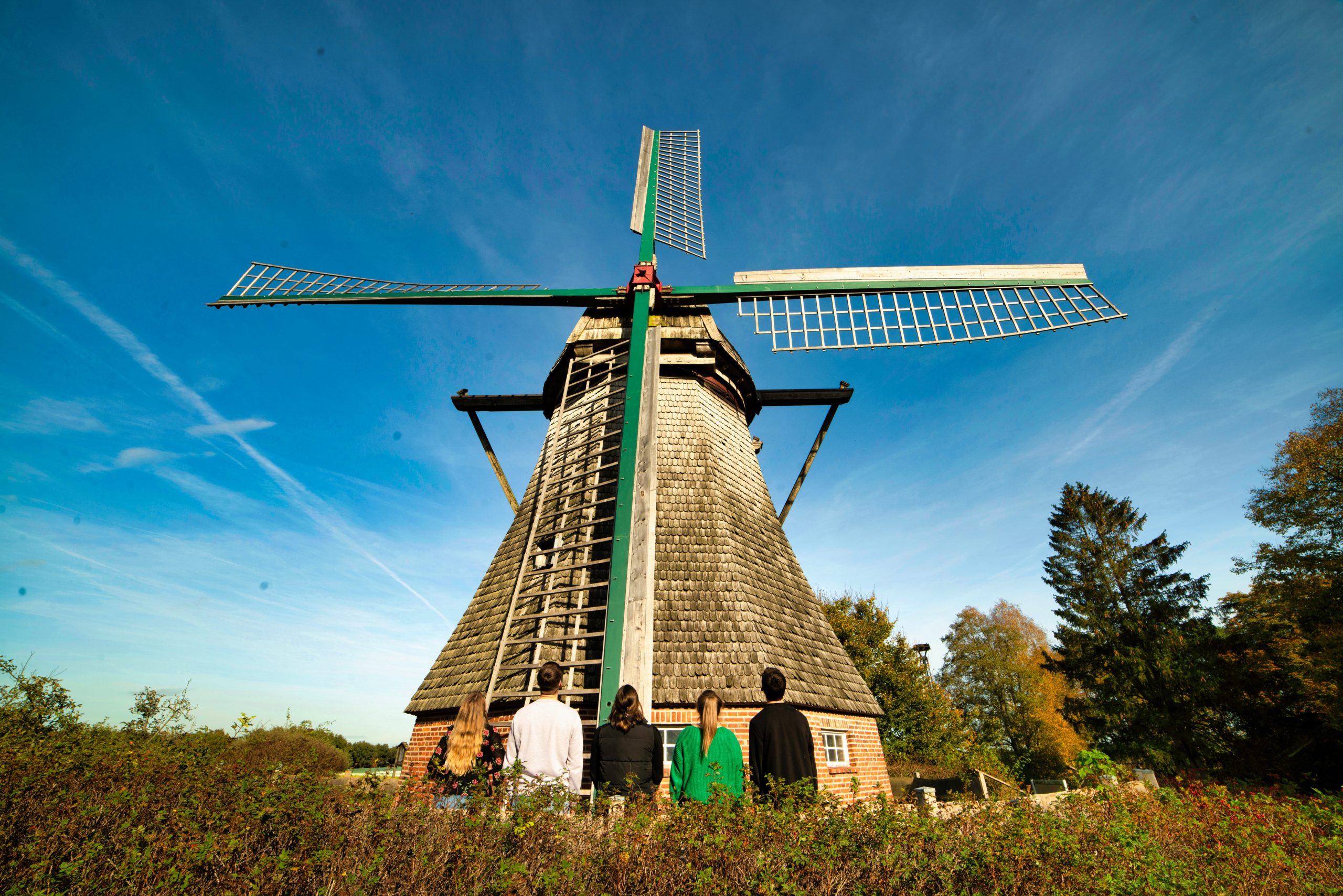 Hilter Mu╠êhle Lathen mit Azubis